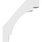 Ekena Millwork 6-in. W x 28-in. D x 32-in. H Merced Architectural Grade PVC Knee Brace BRCP06X28X32MRC - alternate 3